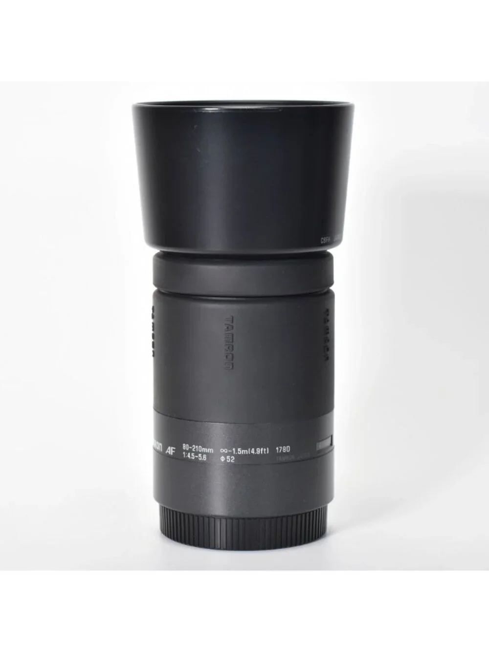 Tamron 80-210mm F/4.5-5.6 (178D) Lens and Hood For Canon EF Mount MINT